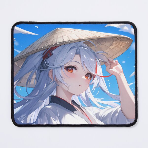 Item preview, Prinz Eugen Azur Lane Kimono Straw Hat Beach Serenity designed and sold by Spraykart.