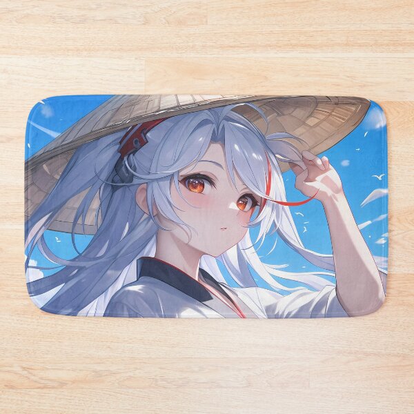 Item preview, Prinz Eugen Azur Lane Kimono Straw Hat Beach Serenity designed and sold by Spraykart.