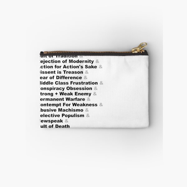 Item preview, List Joke - The Fourteen Traits of Fascism designed and sold by TalenLee.
