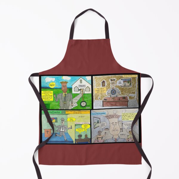 Item preview, Henry the Preacher Quad Panel designed and sold by MDeCampArt.