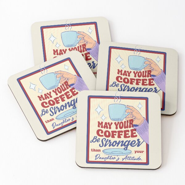 Item preview, The Ultimate Mom Fuel - Sassy Daughter Coffee Pun Illustration designed and sold by danhoodstudio.