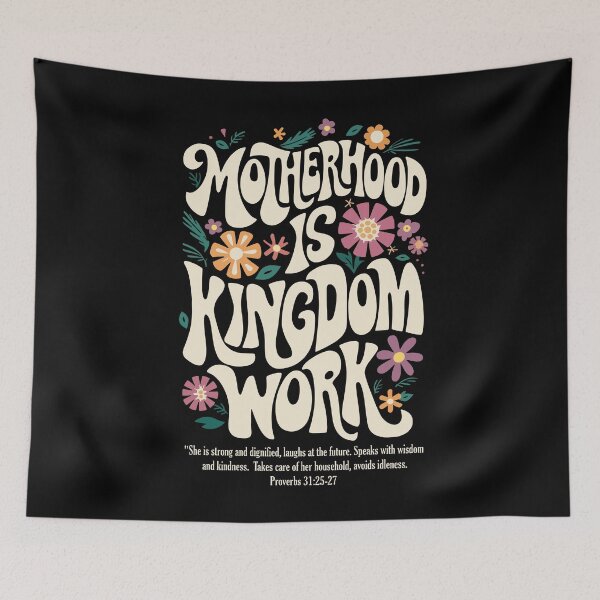 Item preview, Motherhood is Kingdom designed and sold by ViVarRi.