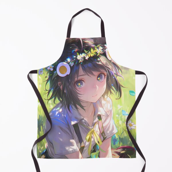 Item preview, Tsukihi Araragi Bakemonogatari Flower Meadow Cute Glow designed and sold by Spraykart.