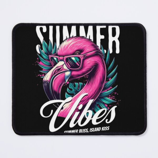 Item preview, Summer Vibes - Cool Neon Pink Flamingo with Sunglasses designed and sold by GenZFashion000.