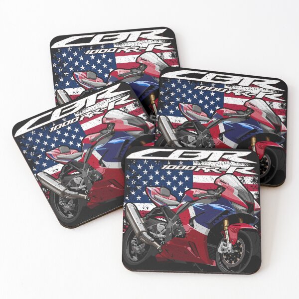Item preview, CBR1000RR American Flag Sportbike Art designed and sold by FroggyBaBoy.