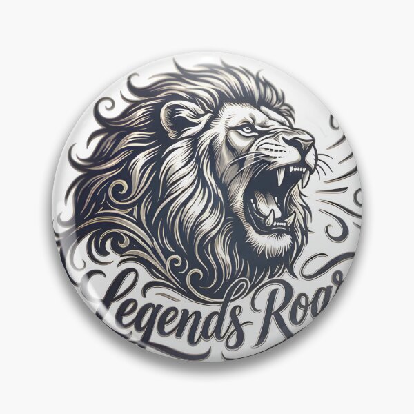 Item preview, Roaring Lion King Legends Roar Sticker designed and sold by StickoStore.