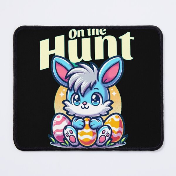 Item preview, On the Hunt - Cute Kawaii Easter Bunny and Eggs designed and sold by GenZFashion000.