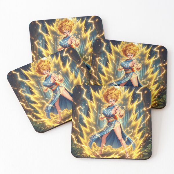 Item preview, Super Saiyan Nami designed and sold by DeskKoi.