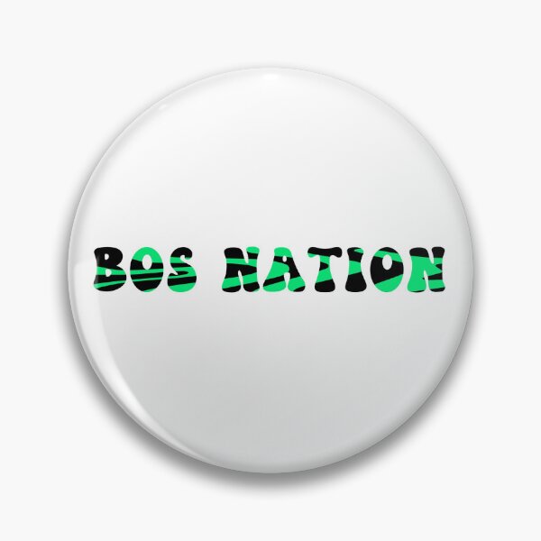 Item preview, BOS NATION Boston Legacy NWSL Groovy Retro Font designed and sold by coffeepolicy.