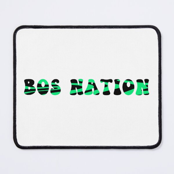 Item preview, BOS NATION Boston Legacy NWSL Groovy Retro Font designed and sold by coffeepolicy.