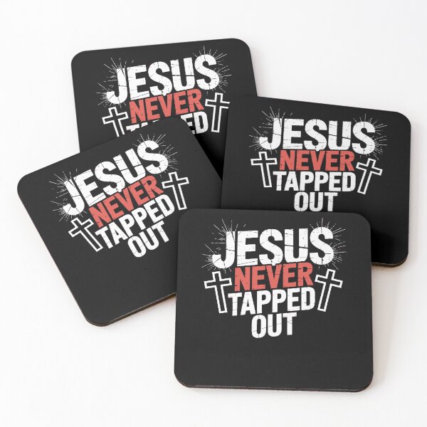 Item preview, Jesus Will Never Tapped Out Christian Wrestle Wrestling designed and sold by Dressed For  Duty.