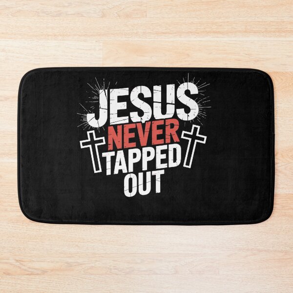 Item preview, Jesus Will Never Tapped Out Christian Wrestle Wrestling designed and sold by Dressed For  Duty.