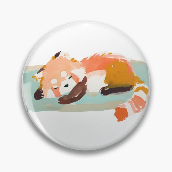 Item preview, Sleeping Red Panda Cozy Animal Cute designed and sold by trajeado14.