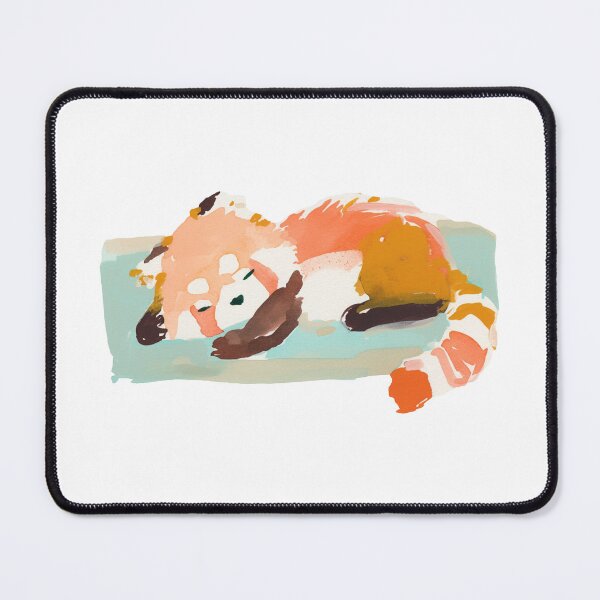 Item preview, Sleeping Red Panda Cozy Animal Cute designed and sold by trajeado14.