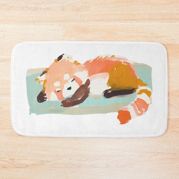 Item preview, Sleeping Red Panda Cozy Animal Cute designed and sold by trajeado14.