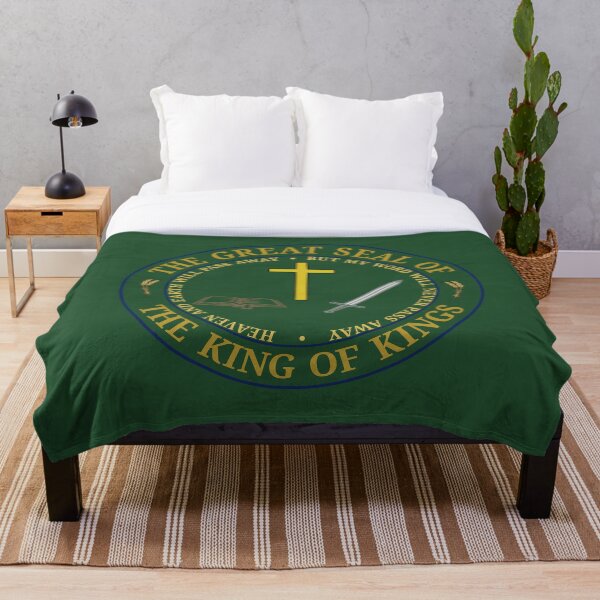 Item preview, Great Seal of The King of Kings Tapestry designed and sold by TheBibleStop.