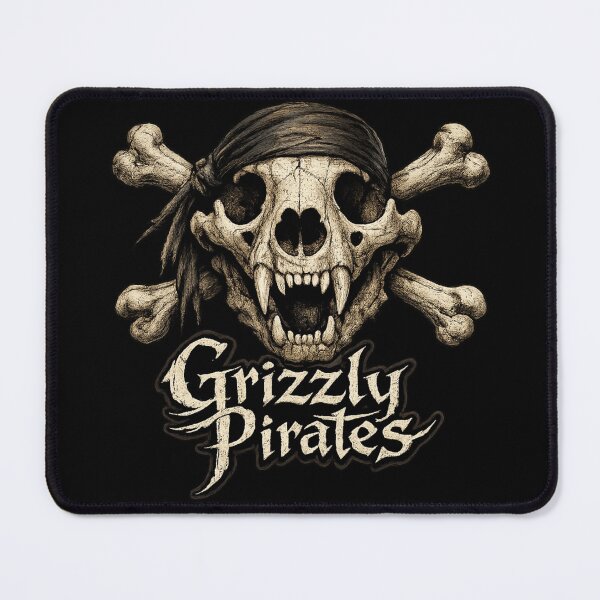 Item preview, Grizzly Pirates designed and sold by GrizzlyJohns.