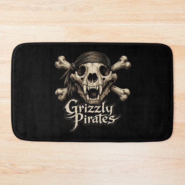 Item preview, Grizzly Pirates designed and sold by GrizzlyJohns.