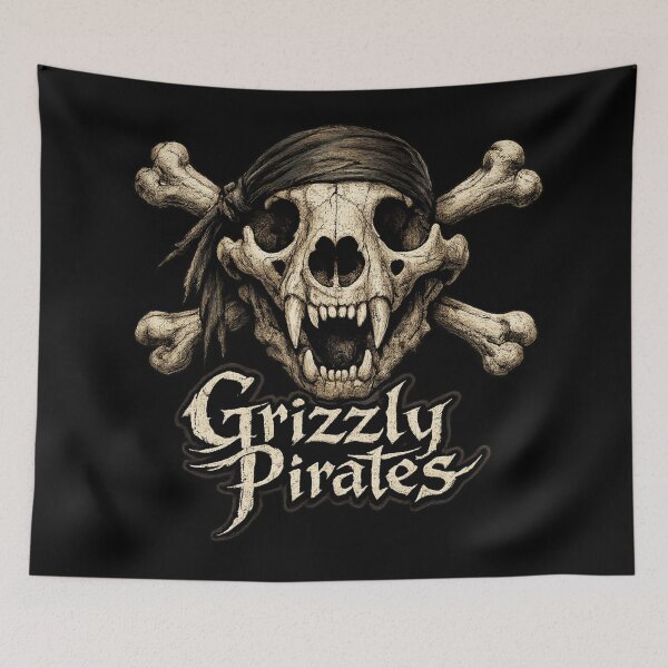 Item preview, Grizzly Pirates designed and sold by GrizzlyJohns.