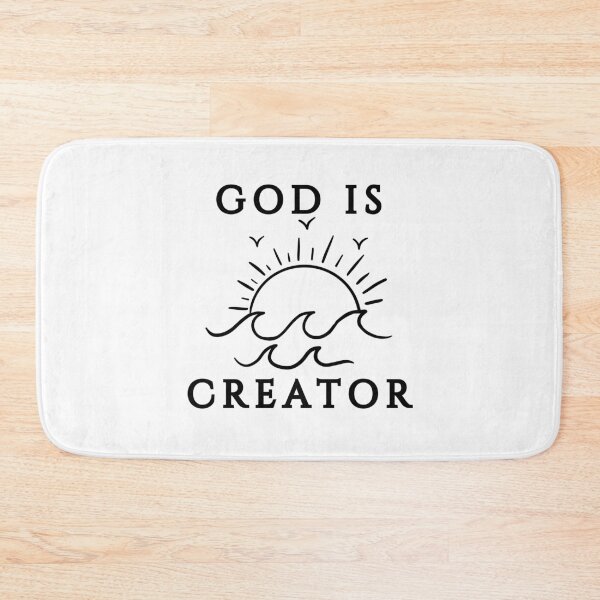Item preview, God Is Creator – Black Design designed and sold by MoriaStore.