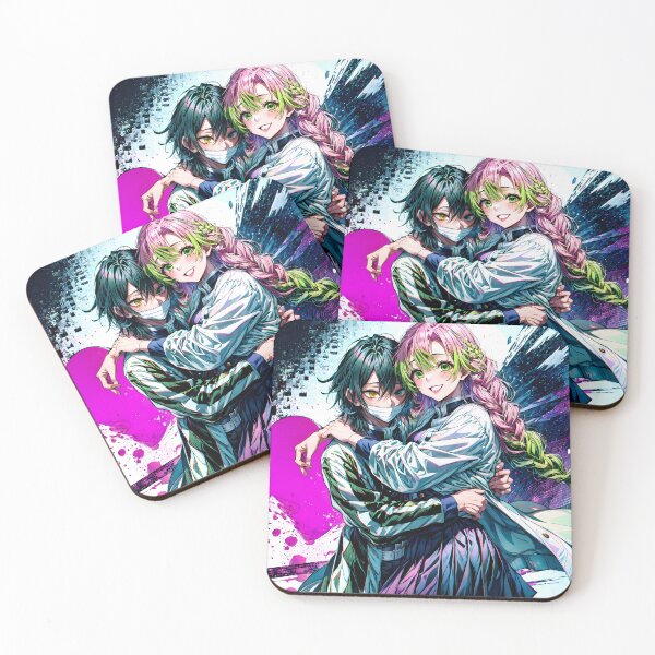 Item preview, Obanai Iguro Demon Slayer Playful Heart Embrace designed and sold by 108Recordings.