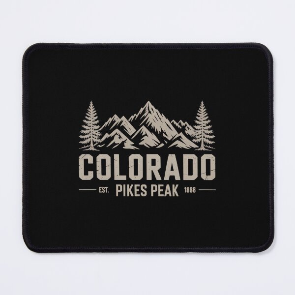 Item preview, Pikes Peak Colorado Est. 1806 Mountains USA designed and sold by PunkNation-Arts.