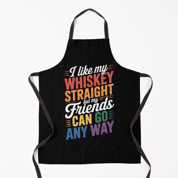 Item preview, Pride LGBT Ally Gift Whiskey Straight Friends designed and sold by PunkNation-Arts.