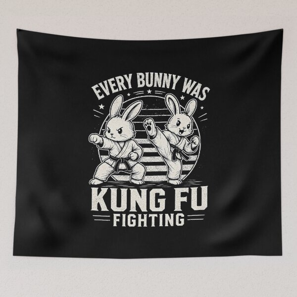 Item preview, Every Bunny was Kung Fu Fighting designed and sold by JODYSMORGAN.