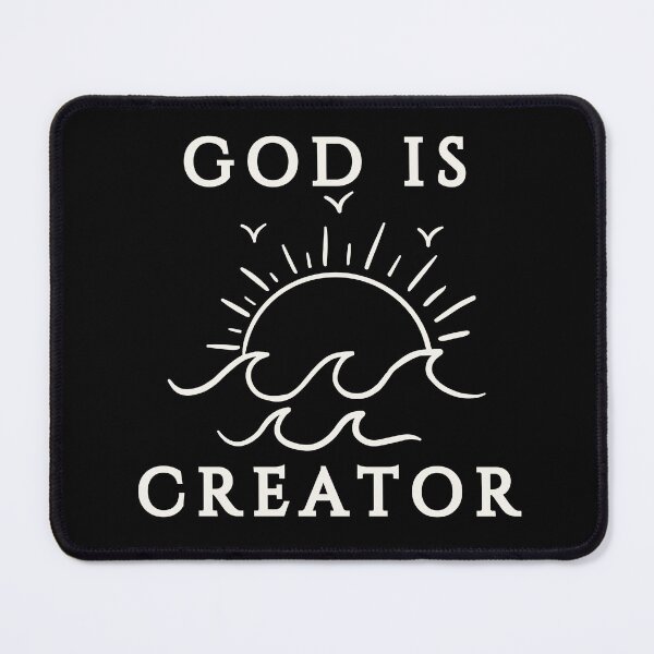 Item preview, God Is Creator – White Design designed and sold by MoriaStore.