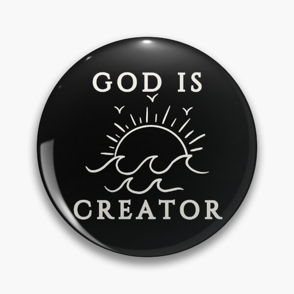 Item preview, God Is Creator – White Design designed and sold by MoriaStore.