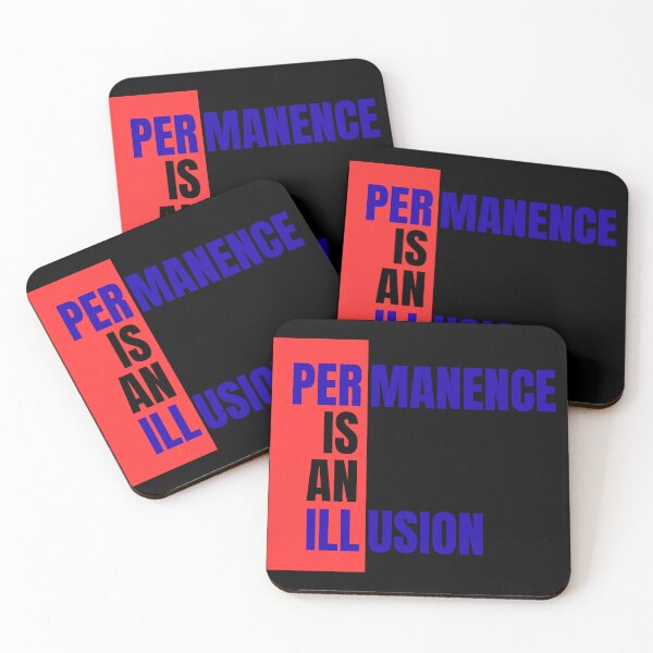 Item preview, "Permanence is an Illusion" stoic lesson designed and sold by SMonk's Philosophies.