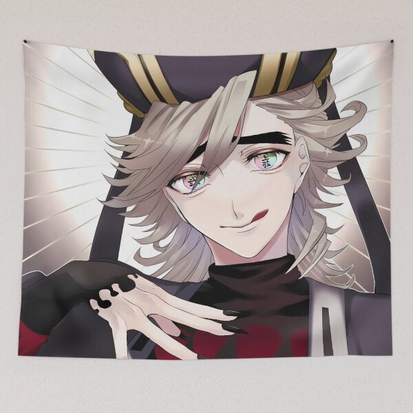 Item preview, Douma Demon Slayer Radiant Close Up Portrait designed and sold by 108Recordings.