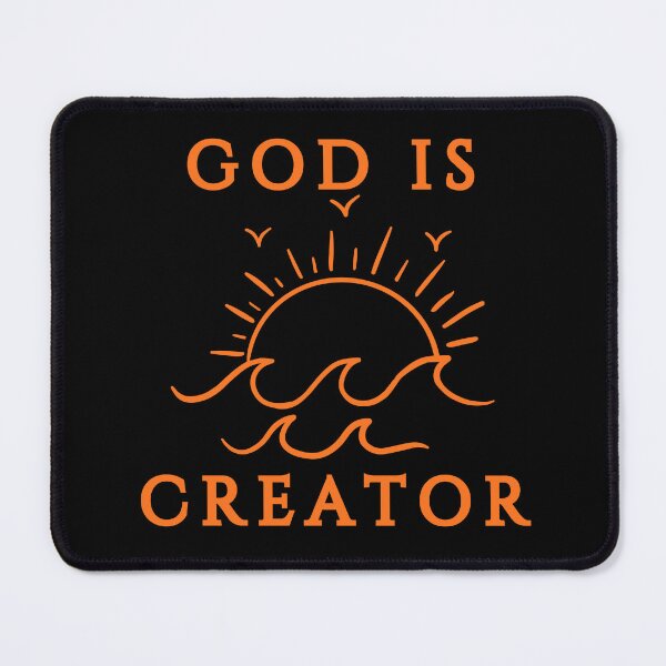 Item preview, God Is Creator – Orange Design designed and sold by MoriaStore.