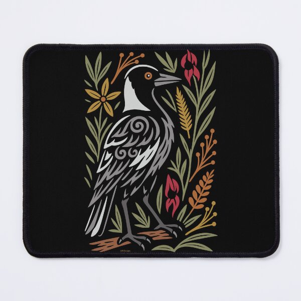 Item preview, Magpie – Aussie Wildlife gifts - Tattoo style designed and sold by LMIdesigns.