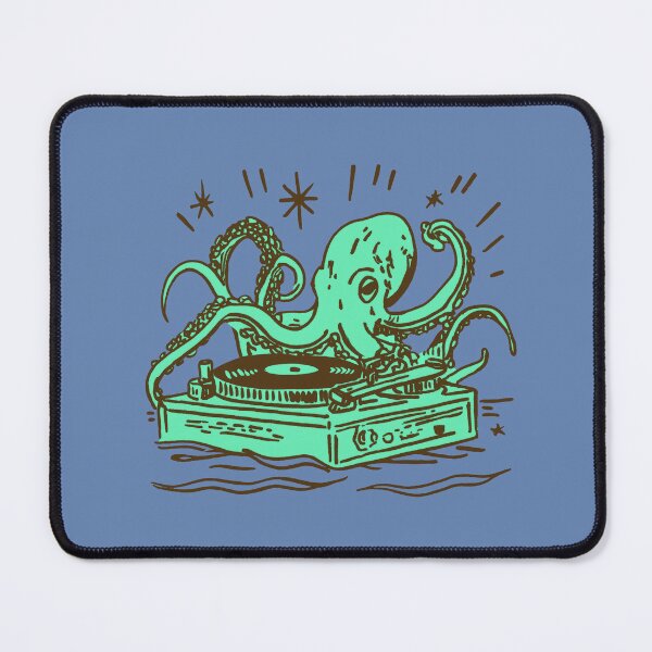 Item preview, DJ Octopus designed and sold by DefNoiz.
