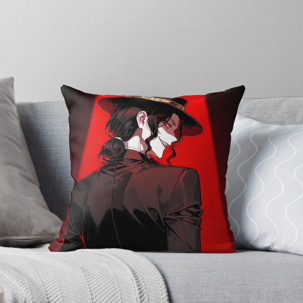 Item preview, Muzan Kibutsuji Demon Slayer Crimson Hat Silhouette designed and sold by 108Recordings.