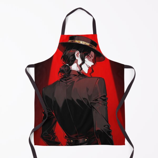 Item preview, Muzan Kibutsuji Demon Slayer Crimson Hat Silhouette designed and sold by 108Recordings.