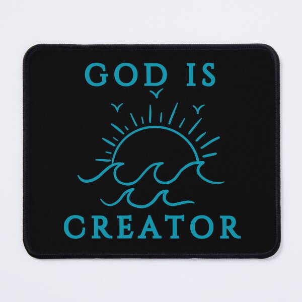 Item preview, God Is Creator – Sky Blue Design designed and sold by MoriaStore.