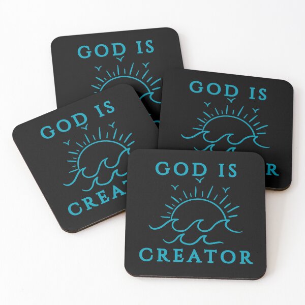 Item preview, God Is Creator –  Sky Blue Design designed and sold by MoriaStore.
