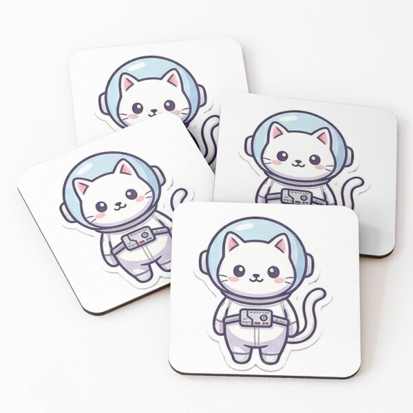 Item preview, Cat cute space designed and sold by Loja Boeira.
