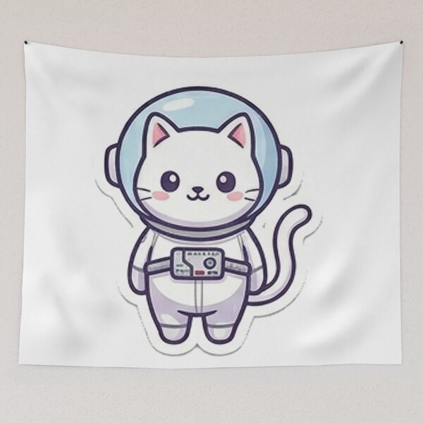 Item preview, Cat cute space designed and sold by Loja Boeira.