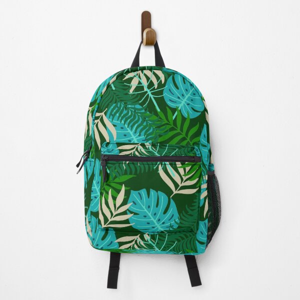 Item preview, Lush Tropical Monstera and Palm Leaf Pattern designed and sold by NM-Beyond.