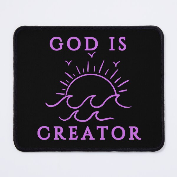 Item preview, God Is Creator – Purple Design designed and sold by MoriaStore.