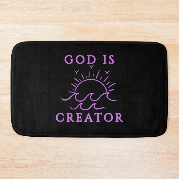 Item preview, God Is Creator –  Purple Design designed and sold by MoriaStore.