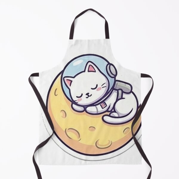 Item preview, Cat sleep in the moon designed and sold by Loja Boeira.