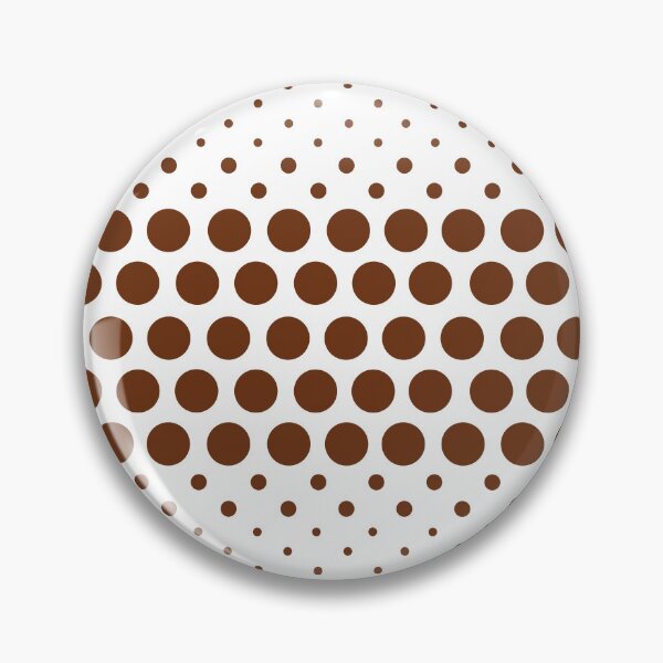 Item preview, Dotwave Brown Polka Dots on White designed and sold by POLKAIWERX.