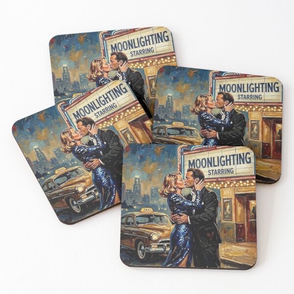 Item preview, City Lights and Sparkling Gowns: A Tribute to Moonlighting designed and sold by Art's Diner.