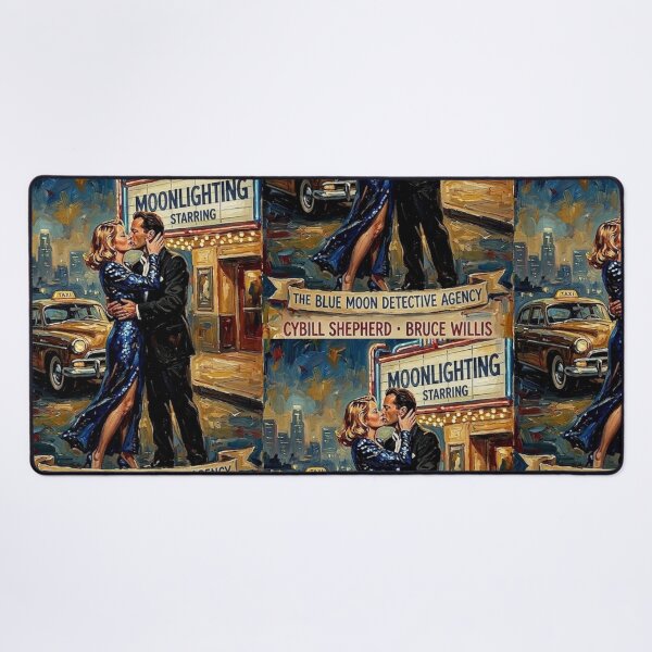 Item preview, City Lights and Sparkling Gowns: A Tribute to Moonlighting designed and sold by Art's Diner.
