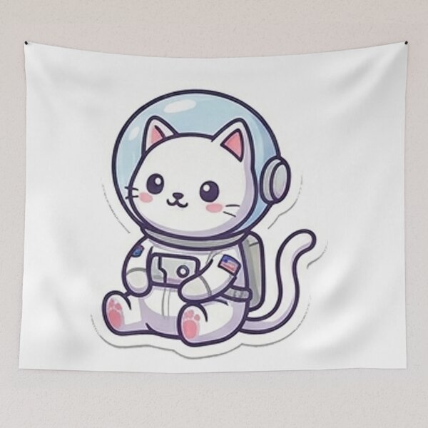 Item preview, Cat Astronaut designed and sold by Loja Boeira.