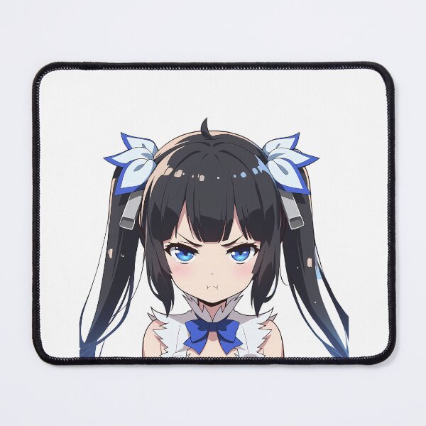 Item preview, Hestia Danmachi Chibi Kawaii Angry Twin Tails Mood designed and sold by 108Recordings.